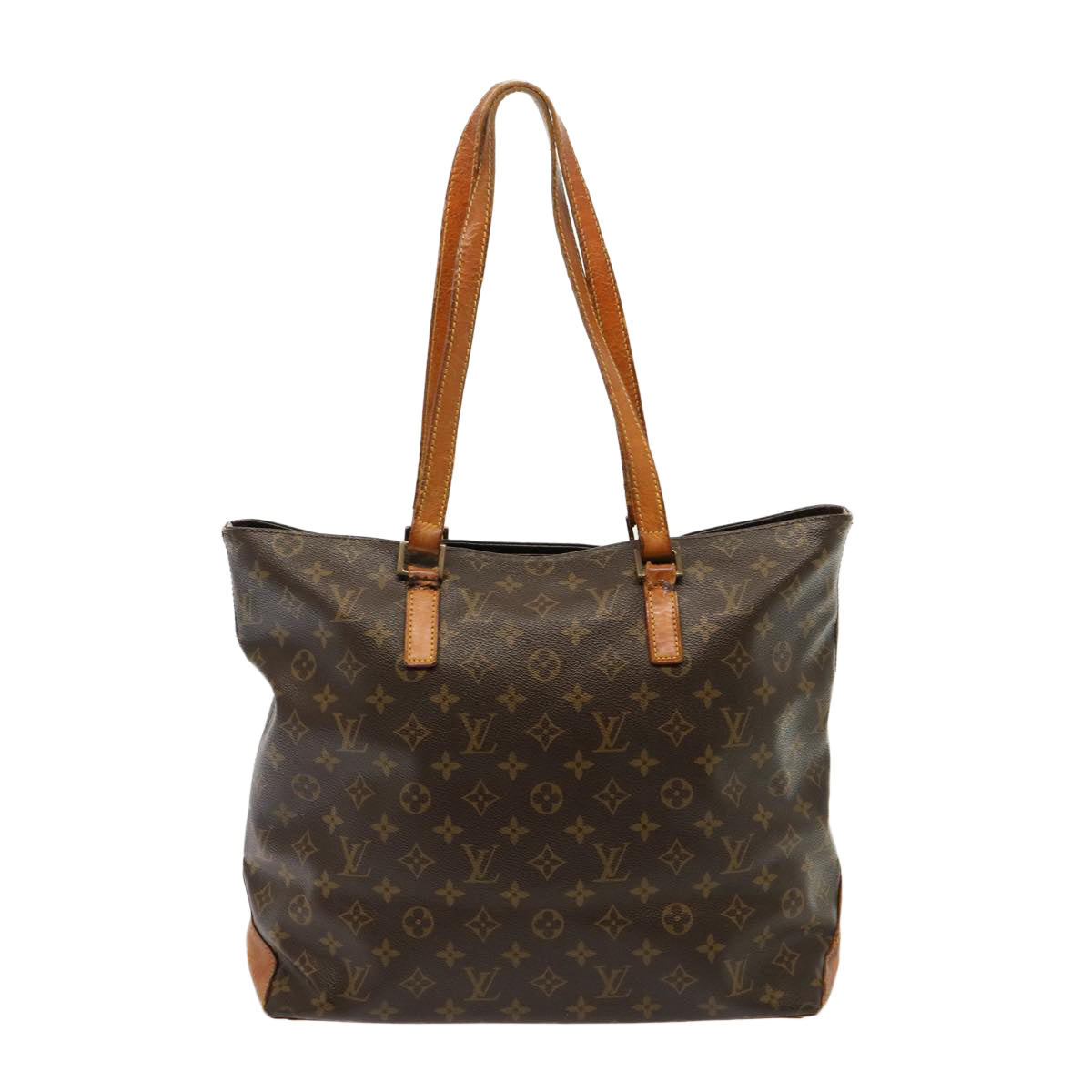 LOUIS VUITTON Monogram Cabas Mezzo Tote Bag M51151 LV bs14671