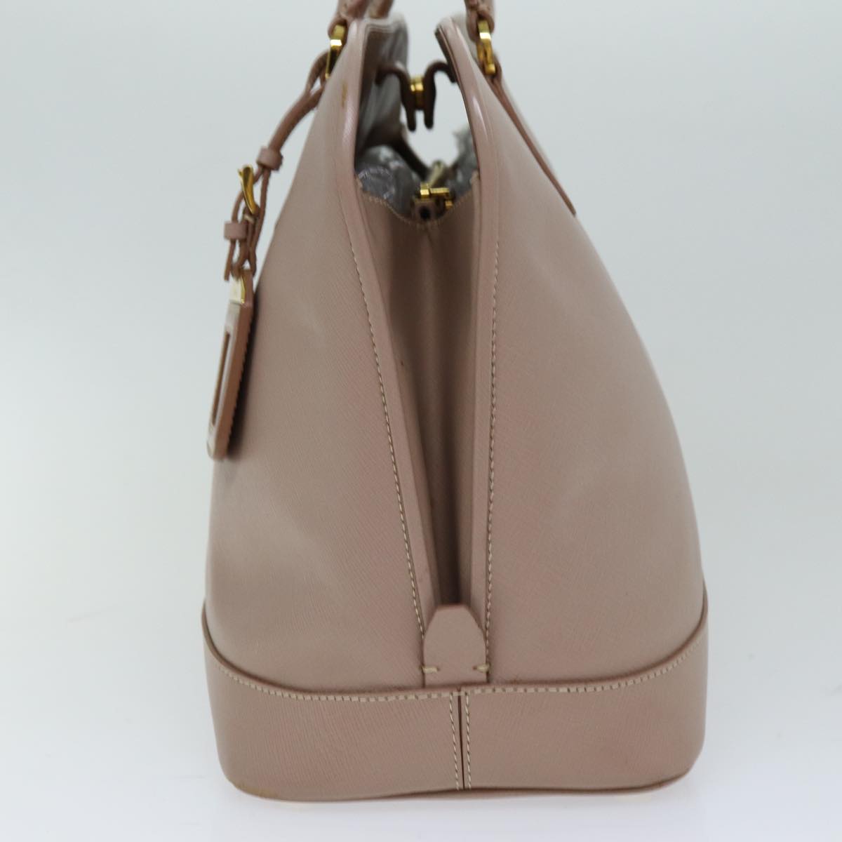 PRADA Hand Bag Safiano leather Pink bs14718