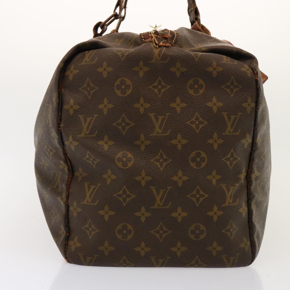 LOUIS VUITTON Monogram Sac Souple 45 Boston Bag M41624 LV bs14742