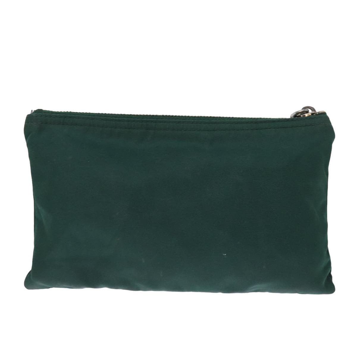PRADA Pouch Nylon Khaki bs14760