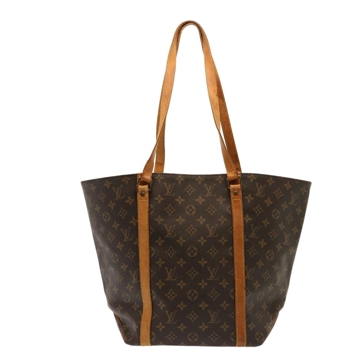 LOUIS VUITTON Monogram Sac Shopping Tote Bag M51108 LV bs14775