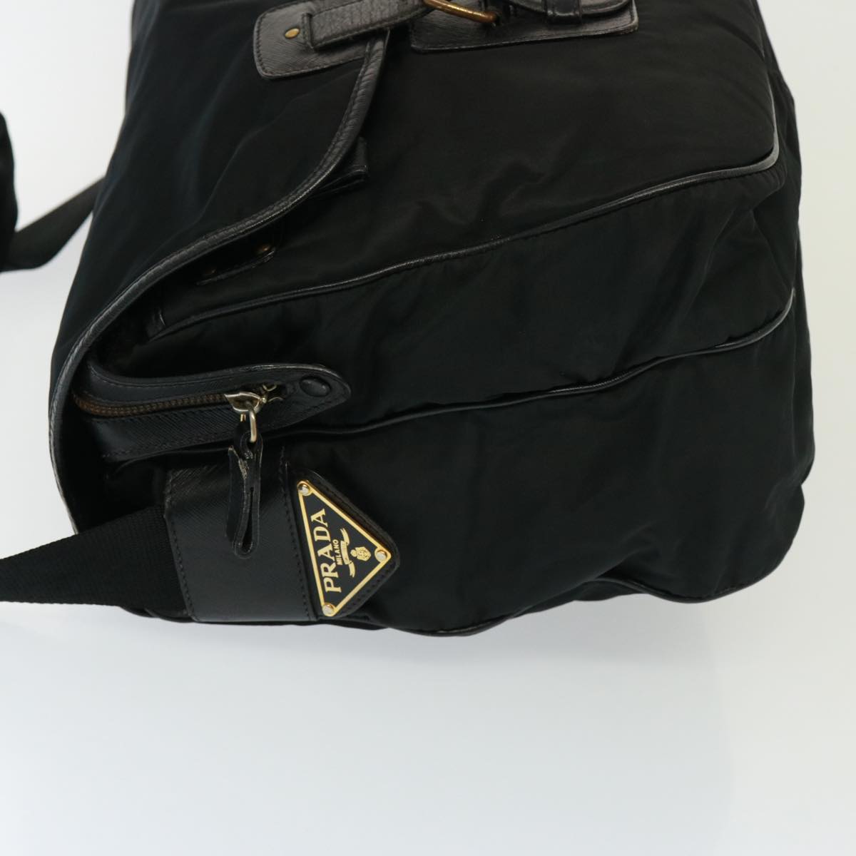 PRADA Shoulder Bag Nylon Black bs14922