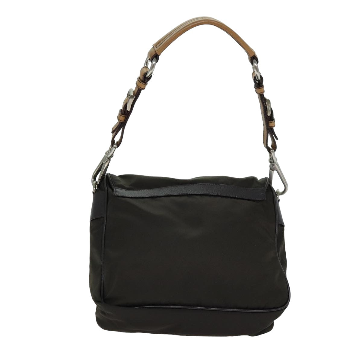 PRADA Shoulder Bag Nylon Brown bs14967