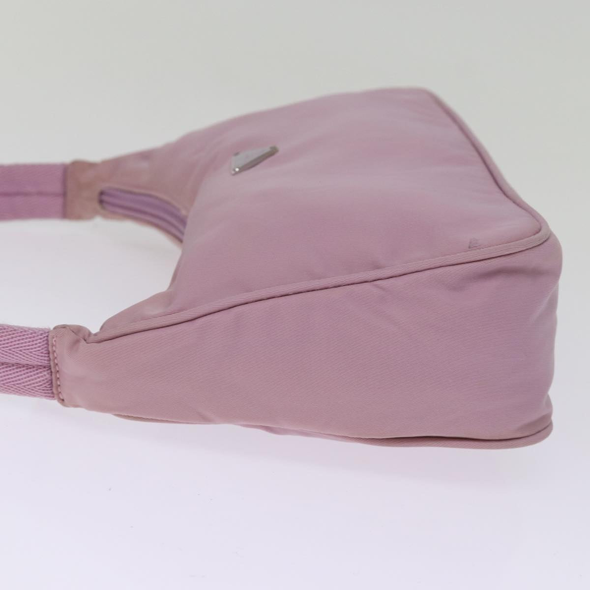 PRADA Hand Bag Nylon Pink bs15043
