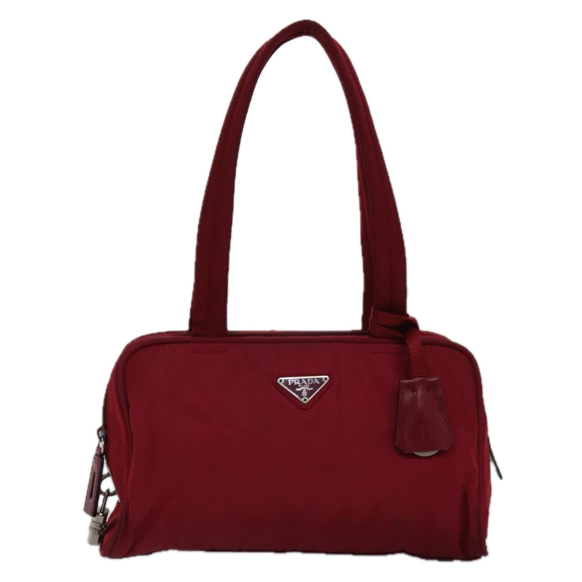 PRADA Hand Bag Nylon Red bs15263
