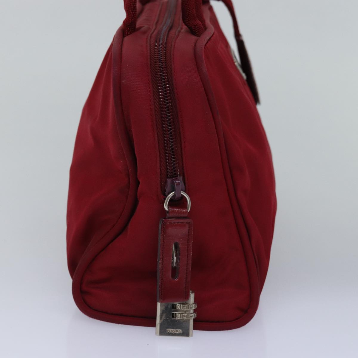 PRADA Hand Bag Nylon Red bs15263
