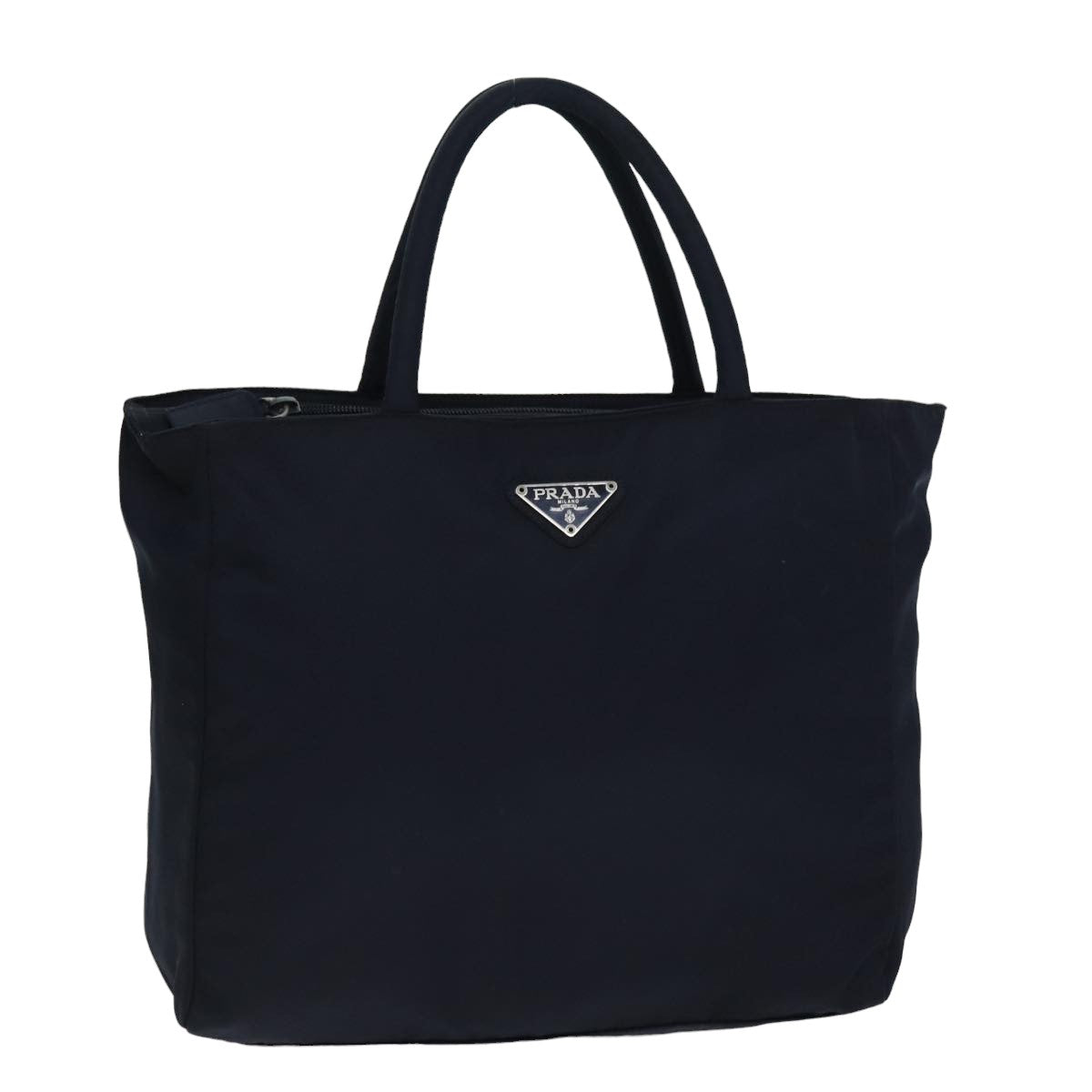 PRADA Hand Bag Nylon Navy bs15268