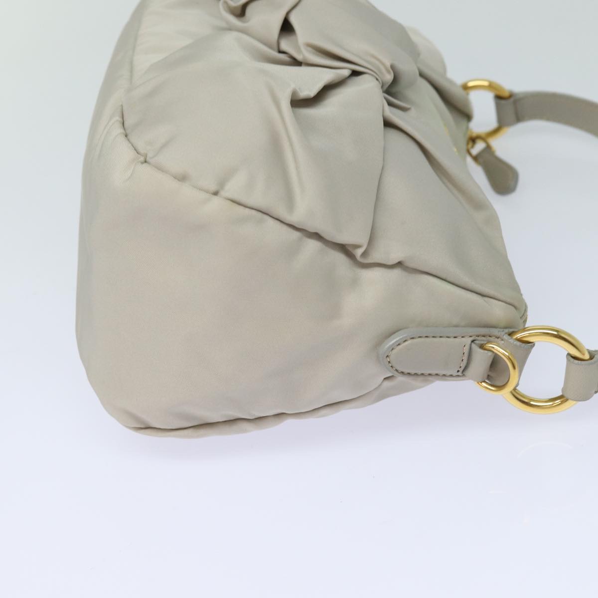 PRADA Shoulder Bag Nylon 2way Gray bs15606