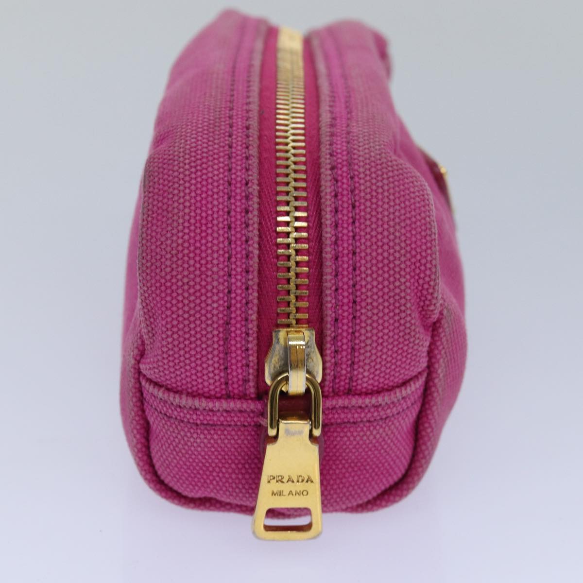 PRADA Pouch Canvas Pink bs15644