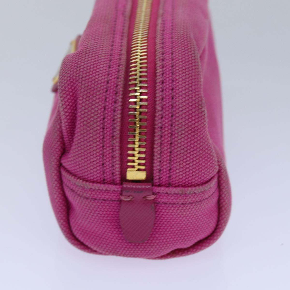 PRADA Pouch Canvas Pink bs15644