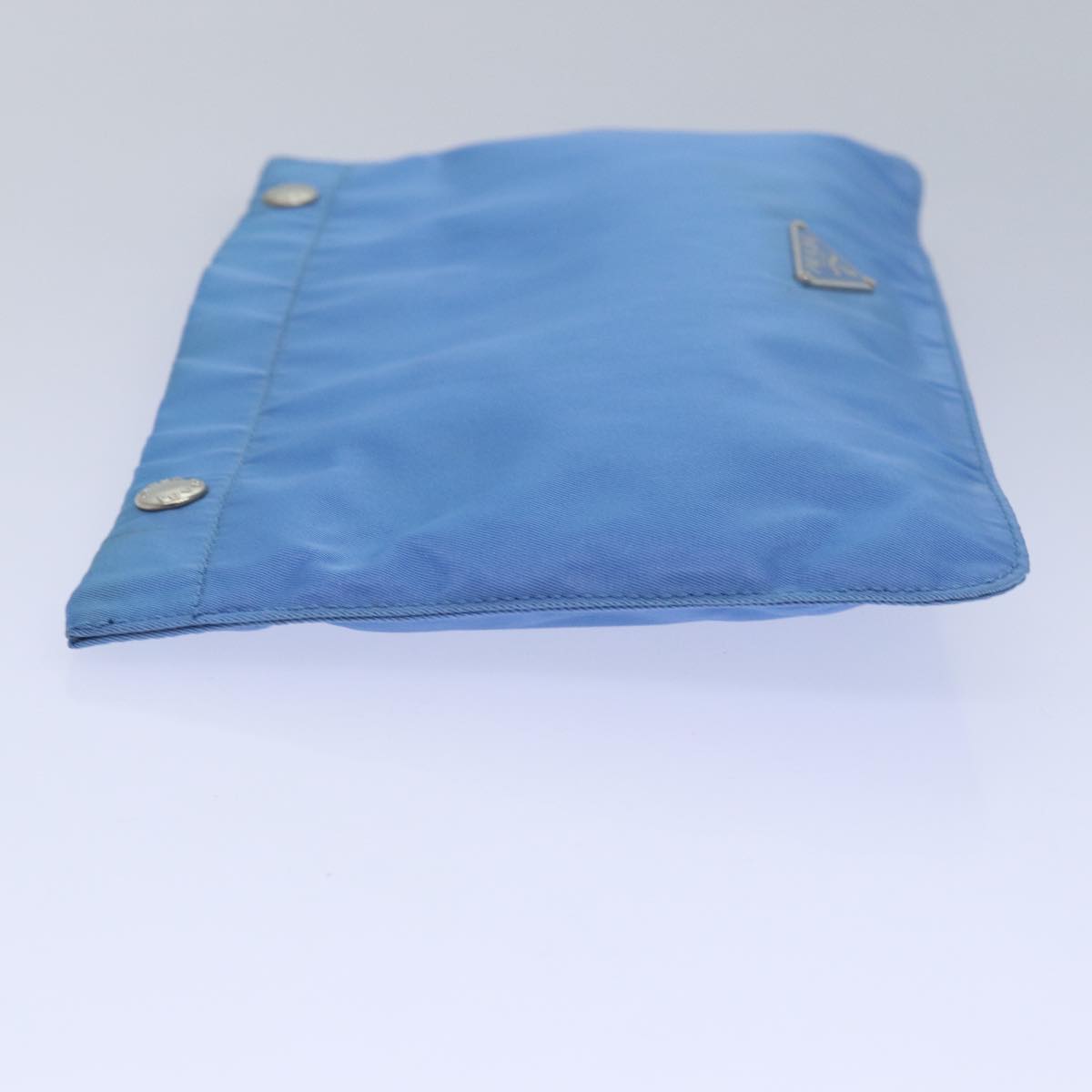 PRADA Pouch Nylon Blue bs15666