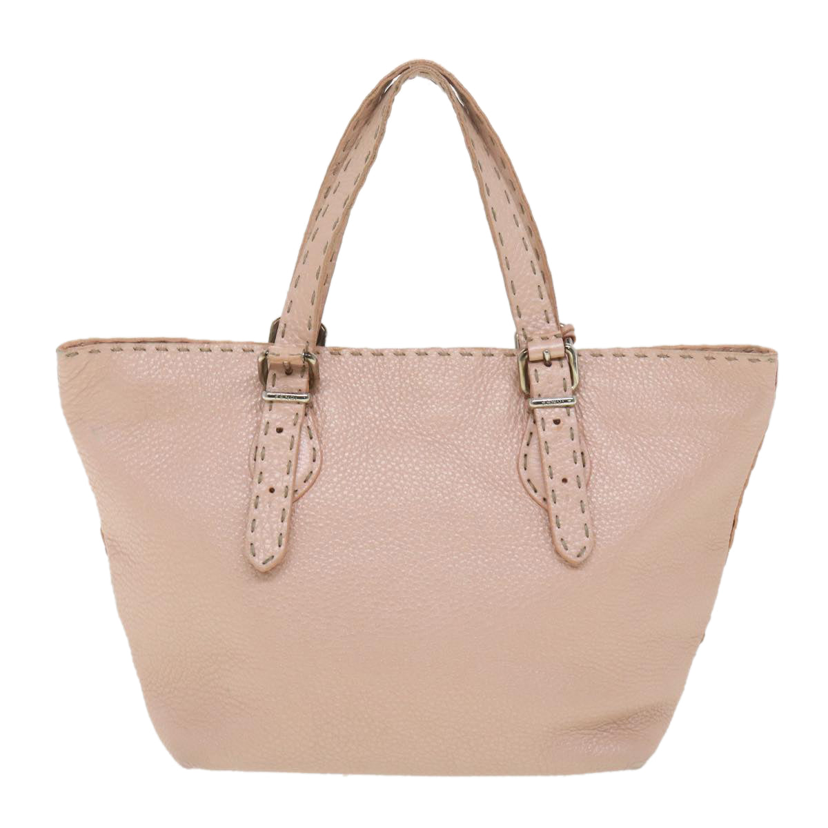 FENDI Celeria Tote Bag Leather Pink bs4616