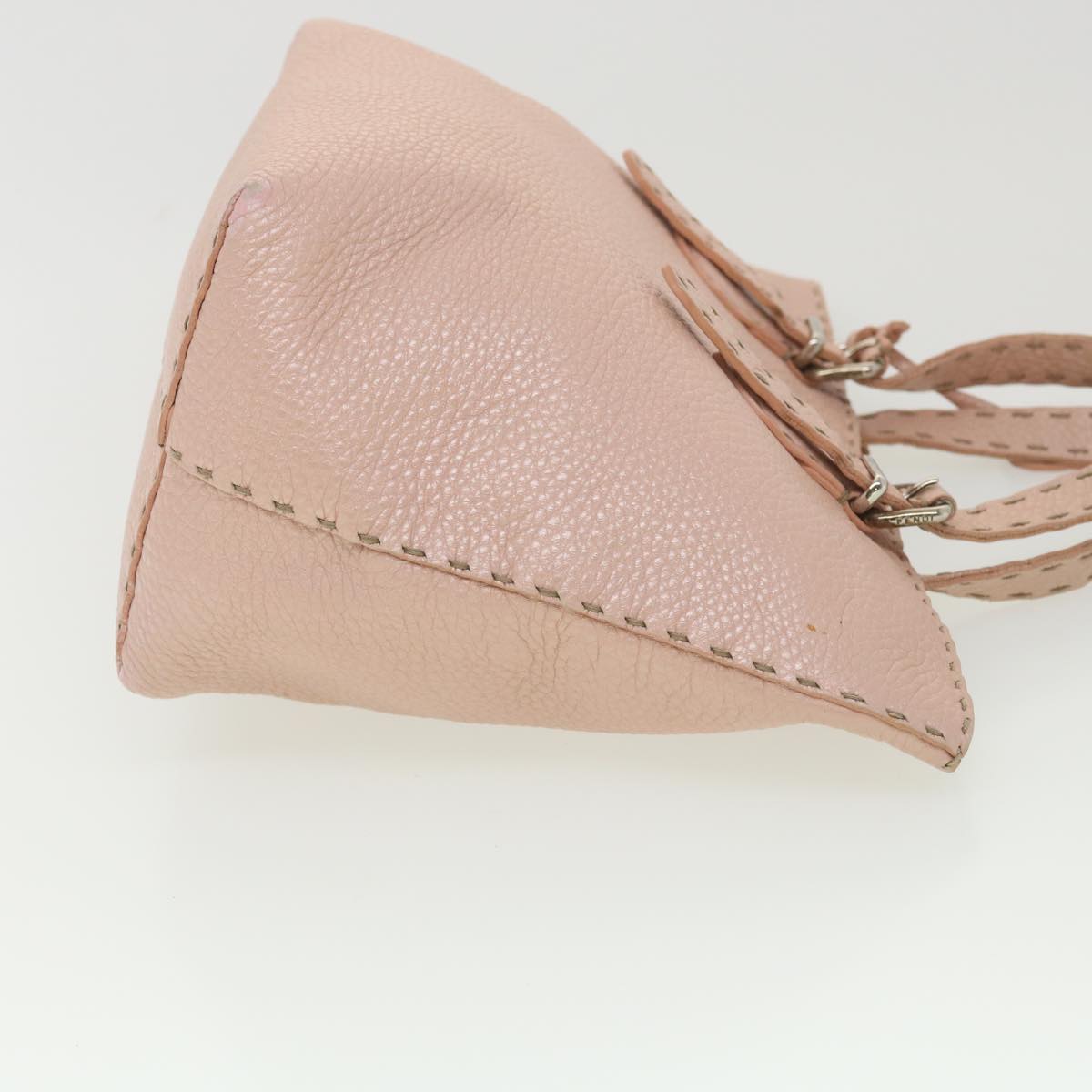 FENDI Celeria Tote Bag Leather Pink bs4616