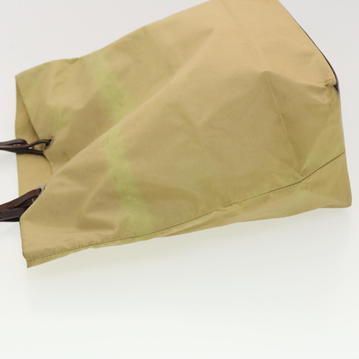 FENDI Tote Bag Nylon Khaki bs4859