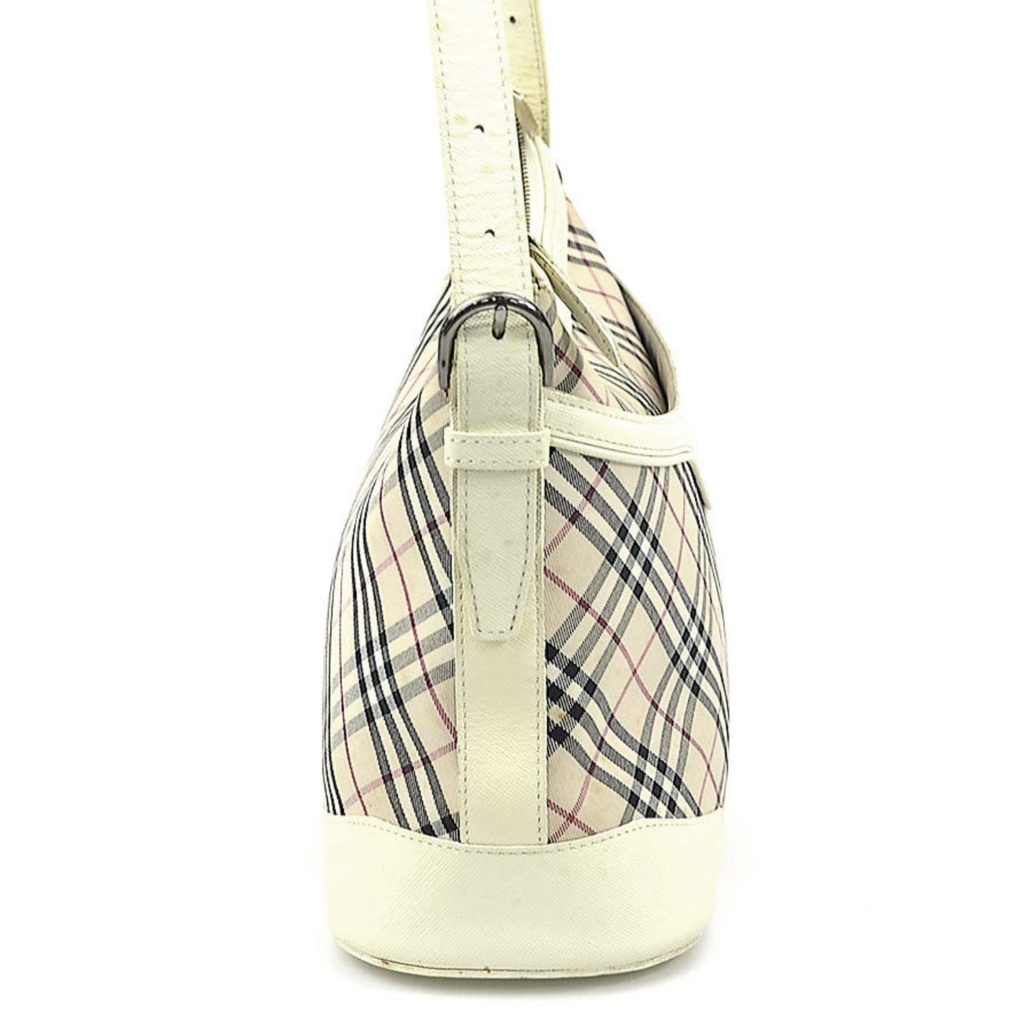 Burberry Off- Canvas Leather Shoulder Bag ()