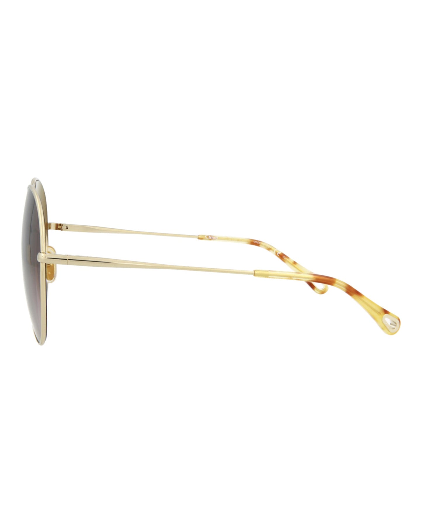 Aviator-Style Metal Sunglasses