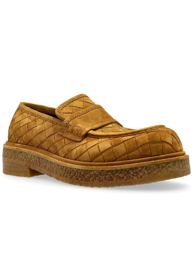Bottega Veneta Bottega Veneta Suede Shoes Type Loafers, Men's, Brown