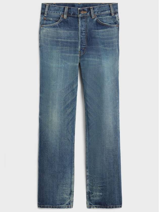 CELINE Wesley Denim Jeans Blue