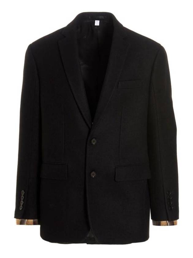 Burberry Suit Jacket 8061069BLACK Black