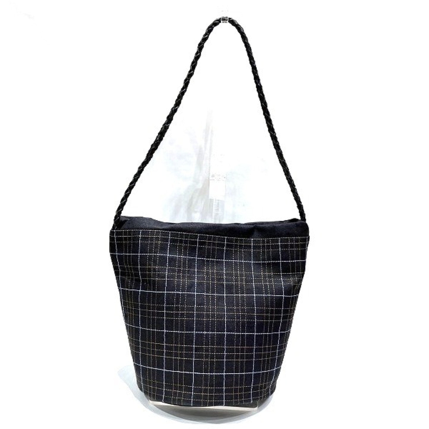 Burberry Nylon Baguette Bag Handbag ()