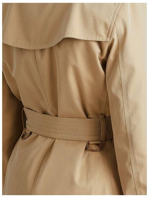 Burberry Burberry The Kensington Long Trench Coat, Brand Size 6 (US Size 4)