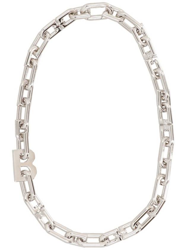 Balenciaga logo chain link necklace 703237TZ99S