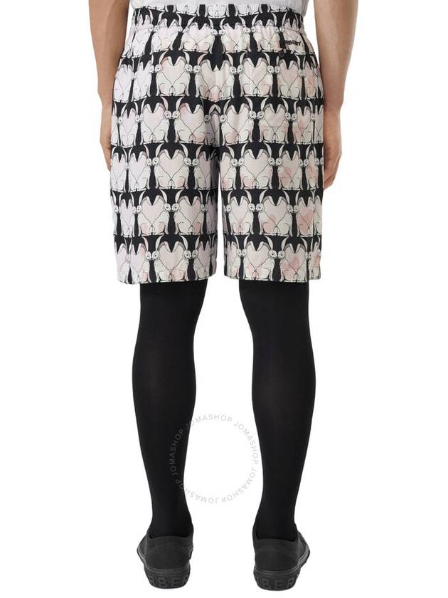 Burberry Burberry Rabbit-Print Shorts, Size X-Small