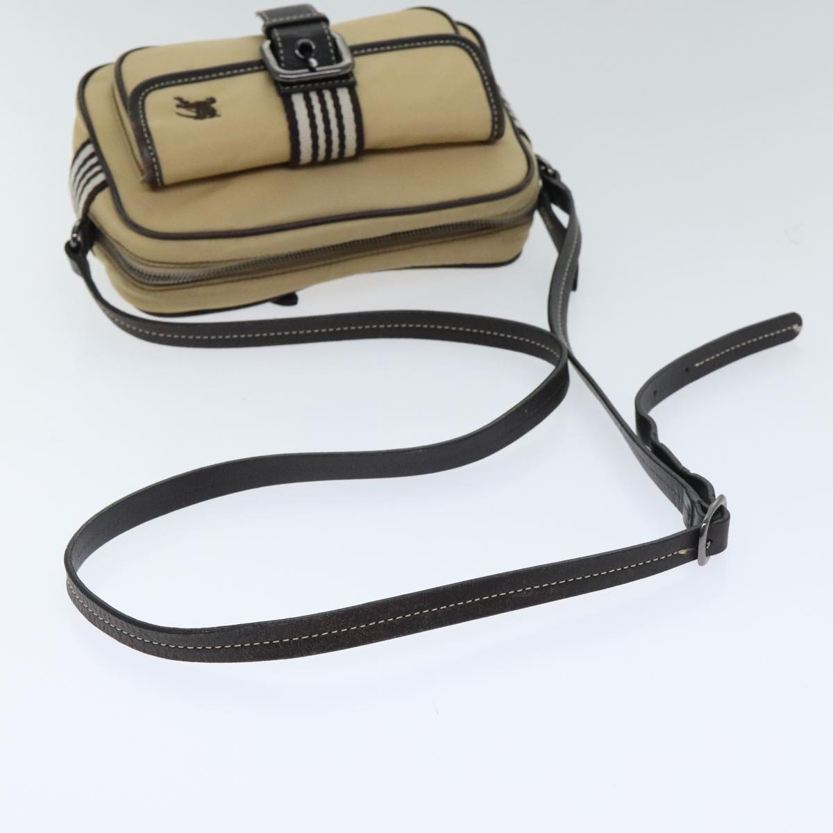 Burberry blue Label Canvas Shoulder Bag ()