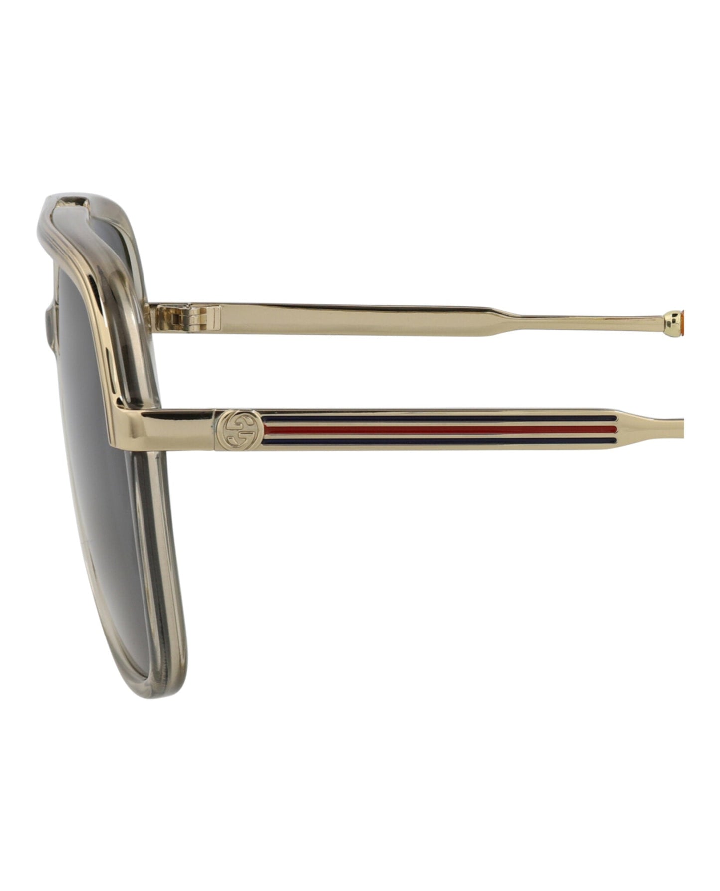 Aviator-Frame Acetate Sunglasses