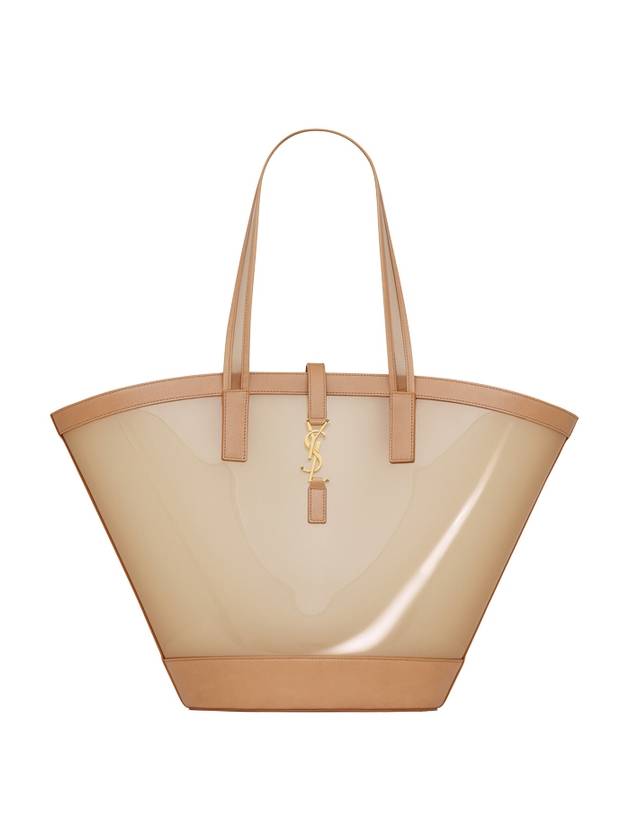 Saint Laurent Panier Medium Tote Bag Oatmilk
