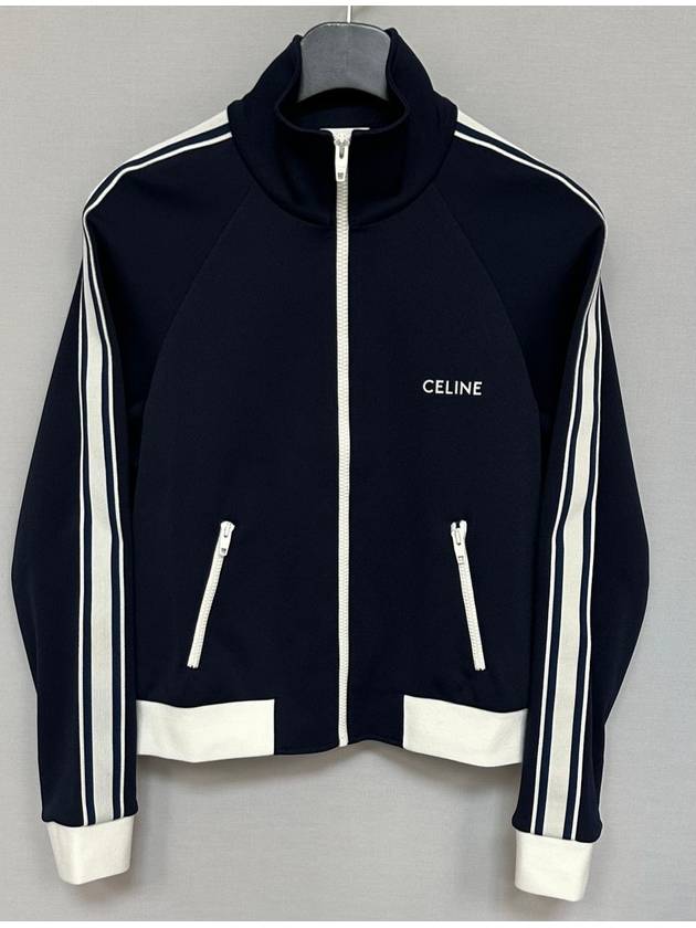 CELINE Logo Crop Track Jacket 77