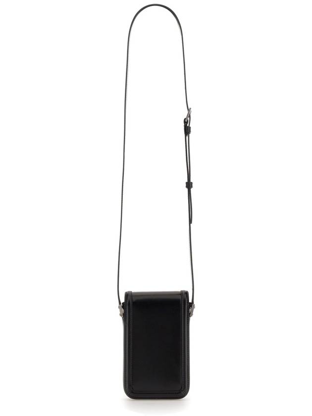 Saint Laurent Smooth Leather Solferino Mini Bag Black