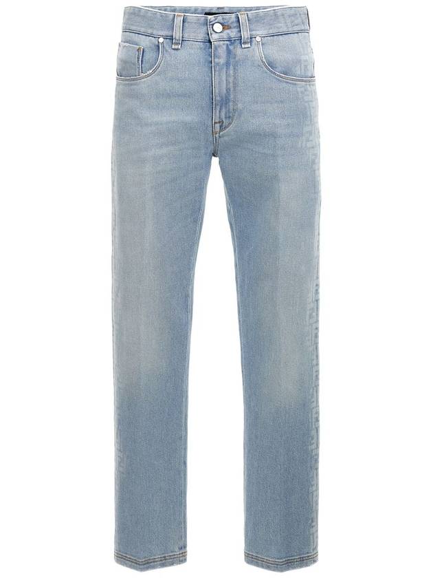 Fendi 24 F W Cotton Jeans WITH LATERAL FF Print FLP288AS04F1ILO B0651179878