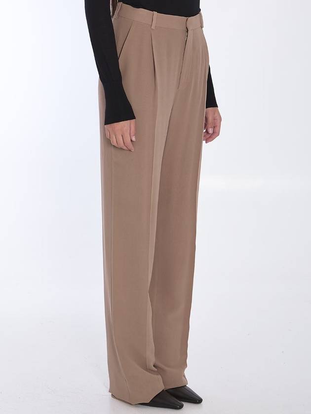 Saint Laurent Silk Crêpe Trousers