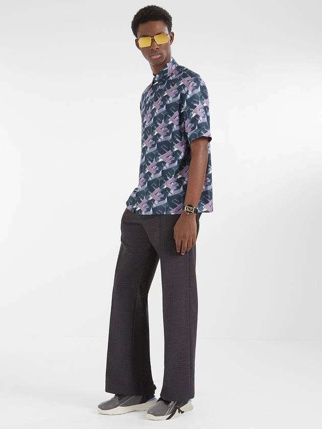Fendi long sleeve shirt FS0795APQ9 F0F5U PRINTED