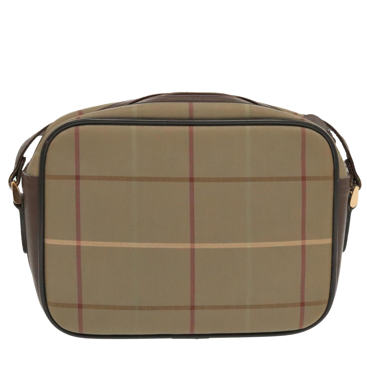 Burberry Check Link  Canvas Shoulder Bag ()