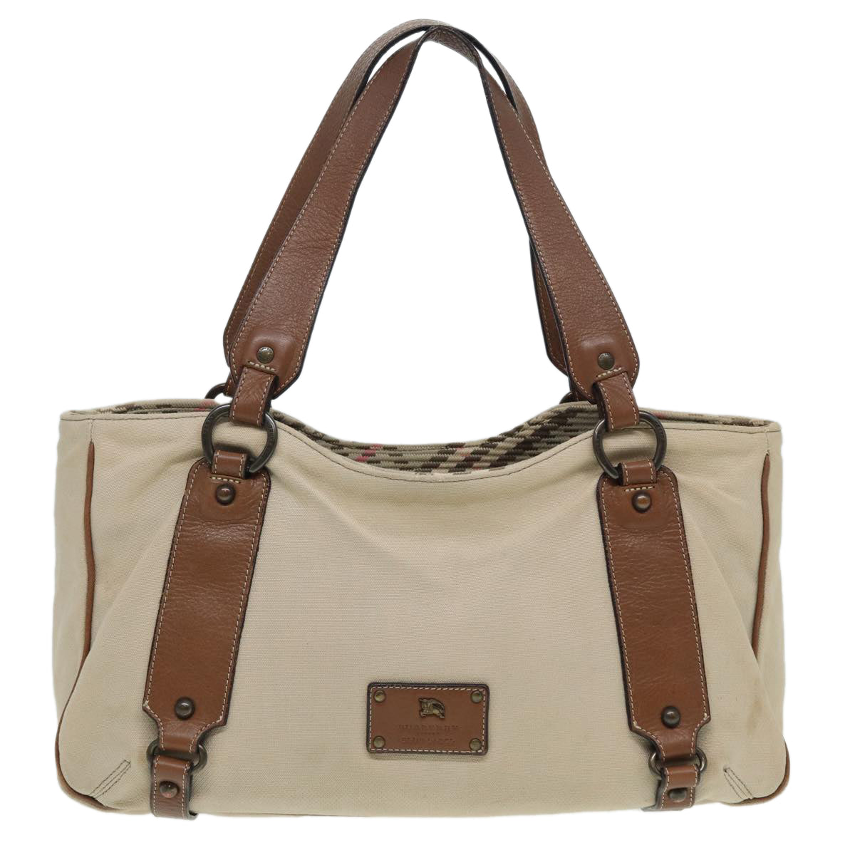 Burberry blue Label Canvas Tote Bag ()