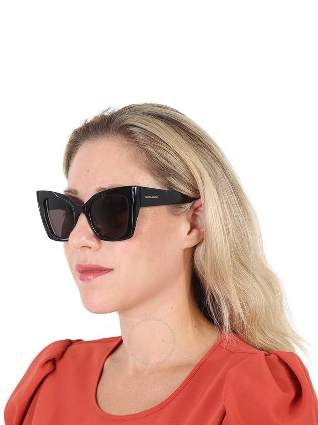 Saint Laurent Saint Laurent Black Cat Eye Ladies Sunglasses SL 552 001 51