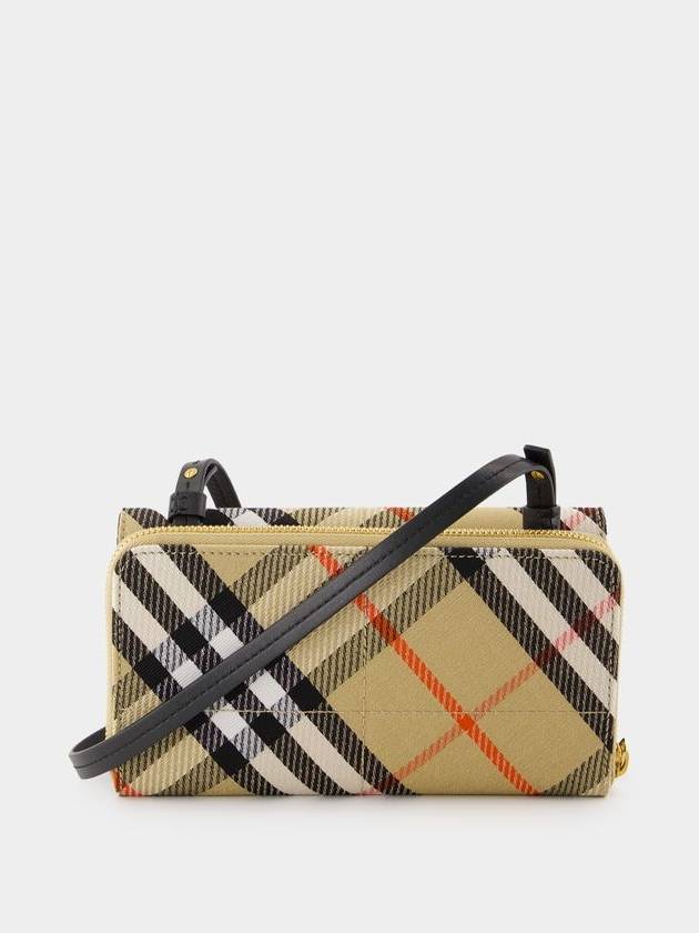 Burberry Snip Pouch - Burberry - Synthetic - Beige