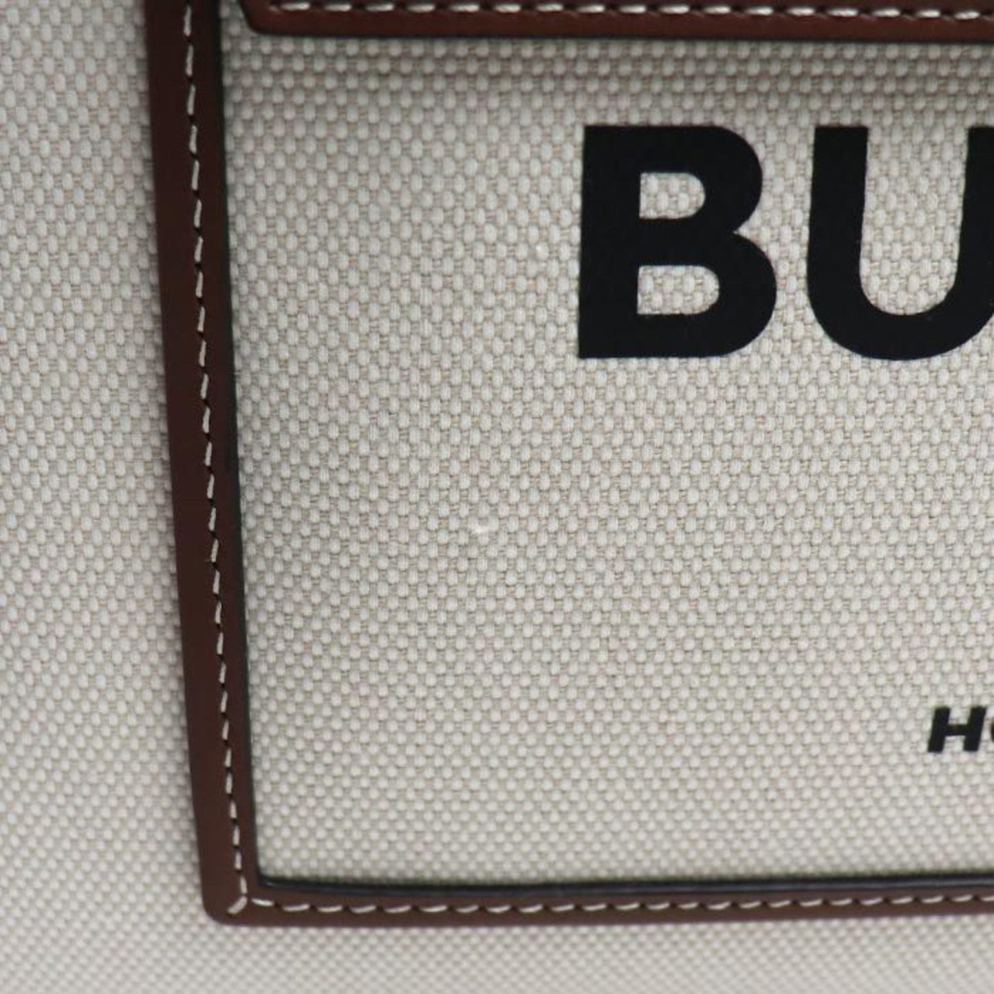 Burberry Canvas Leather Tote Bag ()
