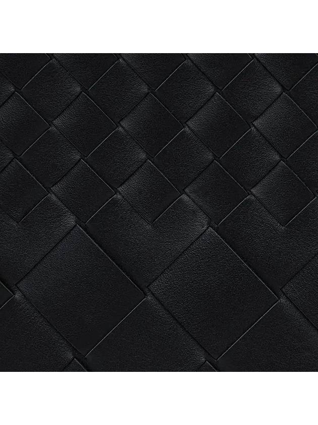 Bottega Veneta Intrecciato Clutch Bag Black