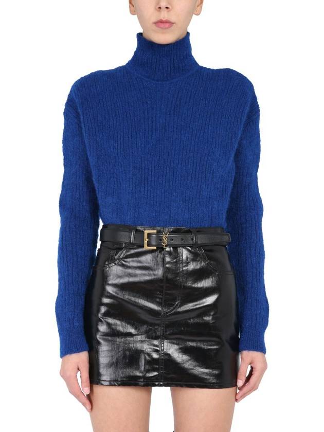 Saint Laurent turtleneck sweater 639210YATP24102 B0040169043