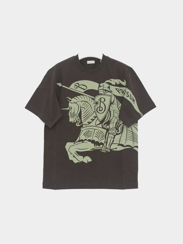 Burberry EKD Print Short Sleeve T-Shirt Olive