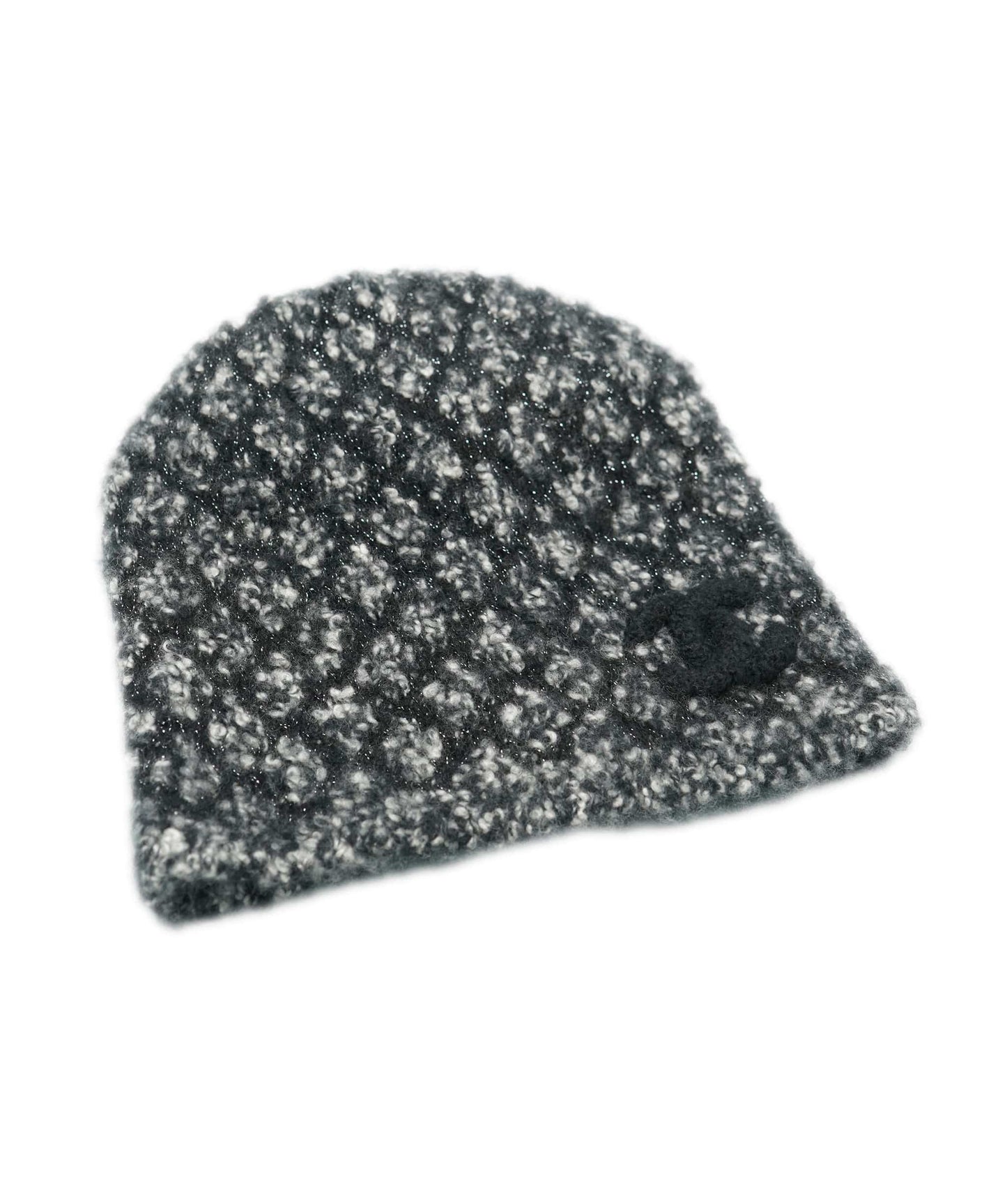 Chanel Beanie Hat Gray ASL10248
