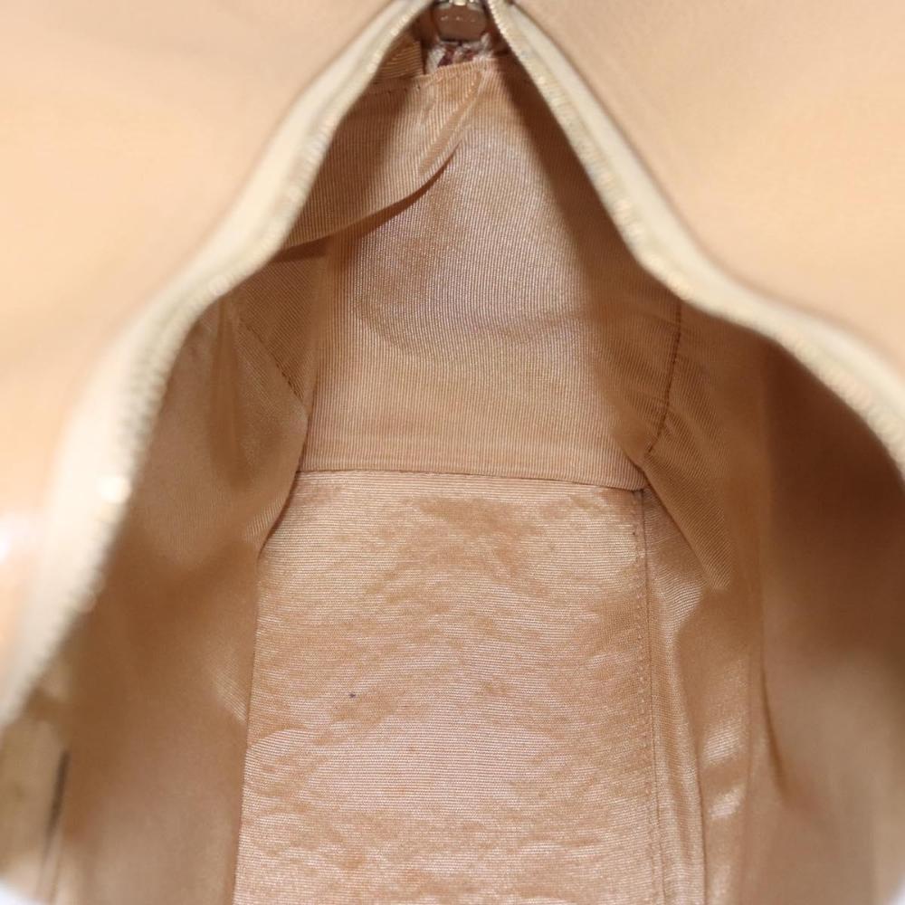 Beige Leather Chanel Handbag