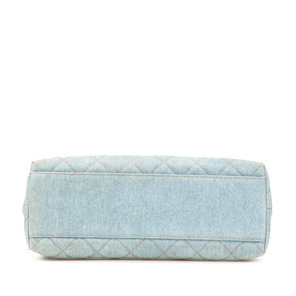 Blue Denim Chanel Handbag