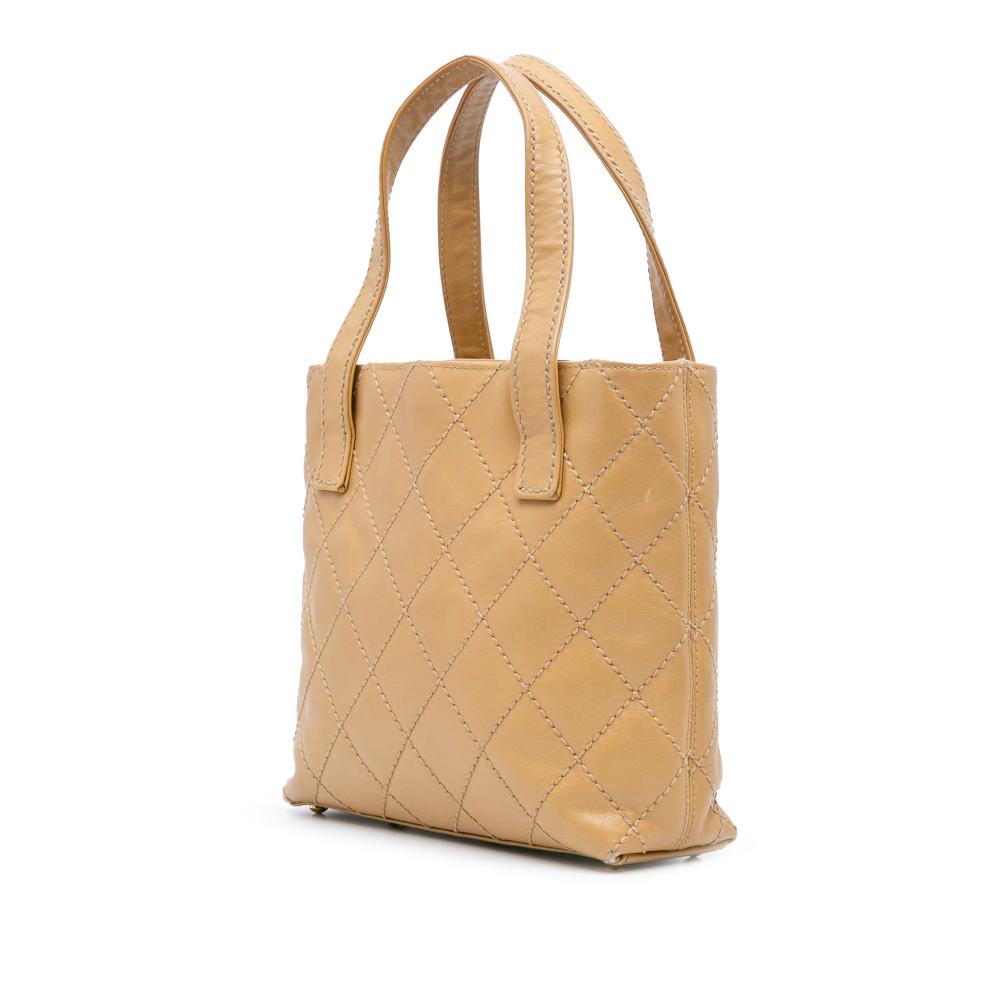 Brown Leather Chanel Handbag