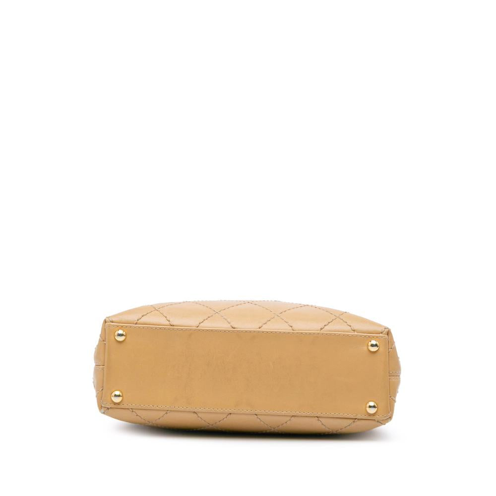 Brown Leather Chanel Handbag