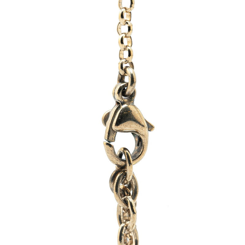 Chanel Coco Mark Rhinestone Necklace