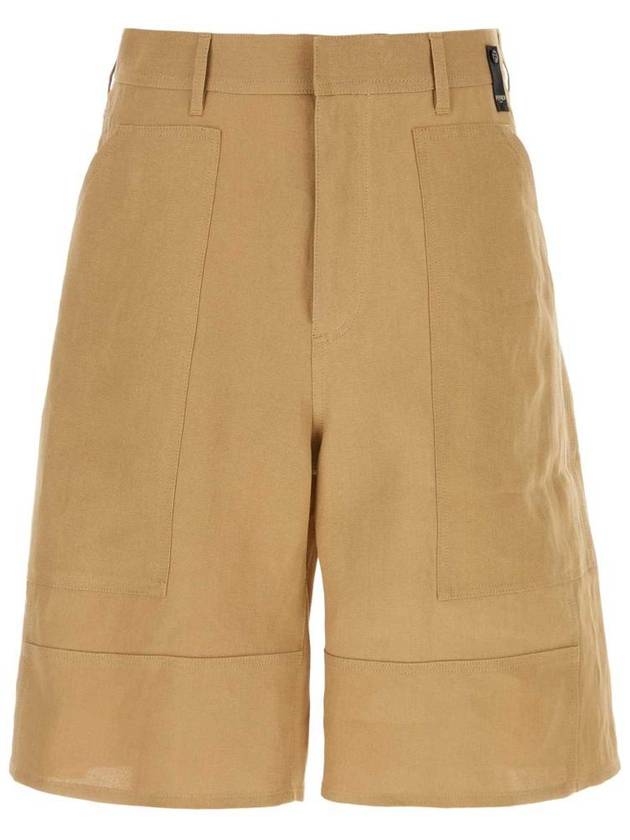 Fendi Bermuda Shorts Beige